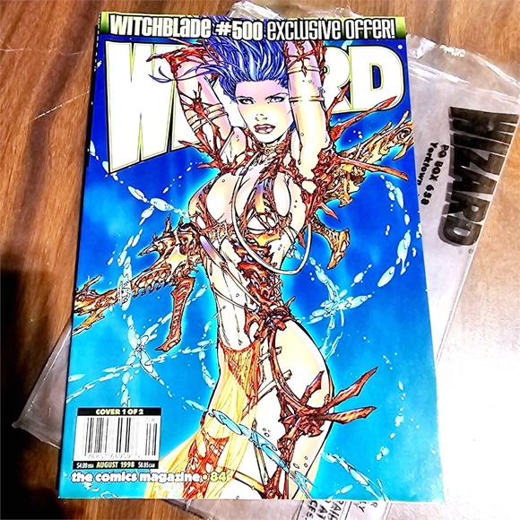 August 1998 Wizard Comic Guide Magazine - Picture 1 of 3